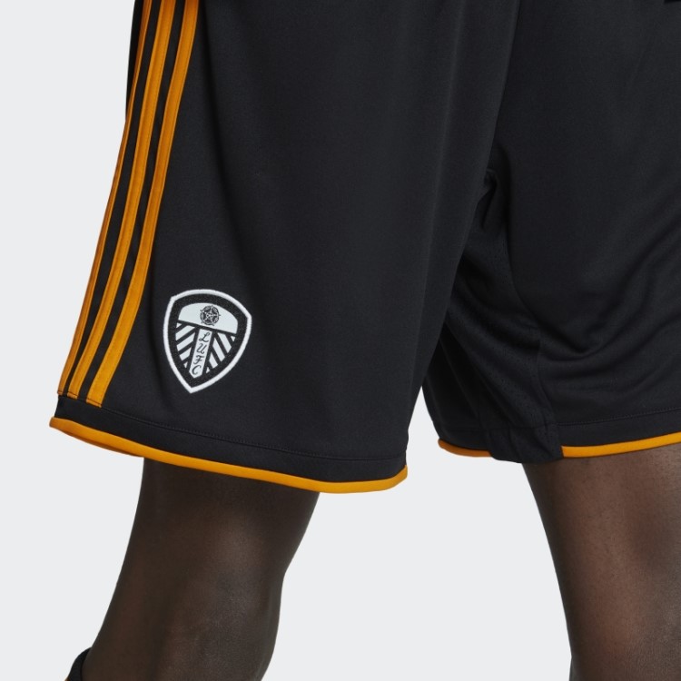 Adidas Leeds United Fc 22/23 Terceiro Calção Preto