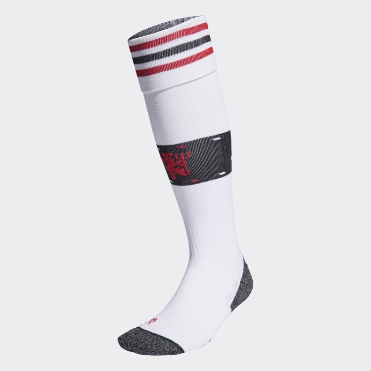 Meias Do Manchester United 22/23 Fora De Casa Adidas Branco