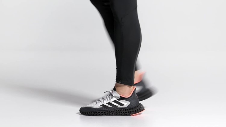Tênis De Corrida Branco Adidas 4dfwd 2
