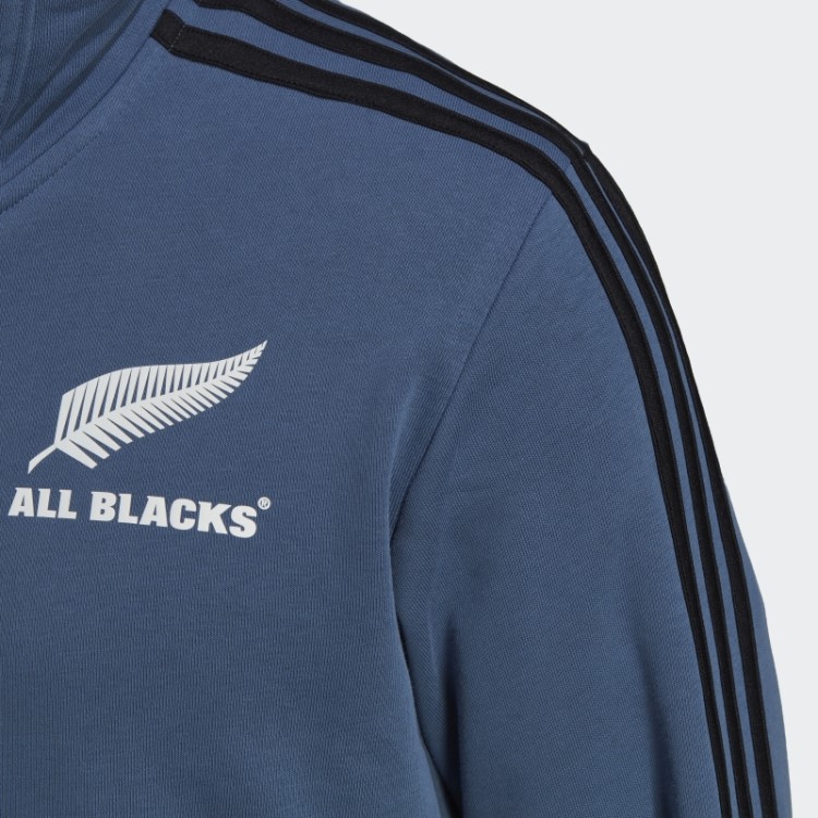 Adidas All Blacks Rugby Hoodie Com As Três Listras Em Aço