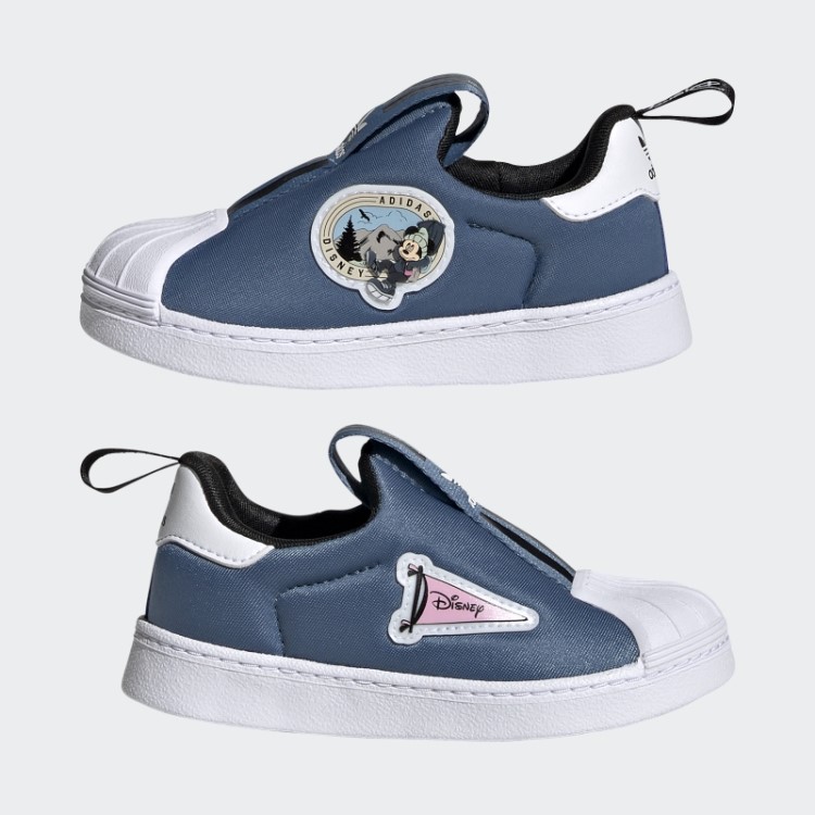 Azul Alterado Adidas X Disney Superstar 360 X Sapatos Fashion