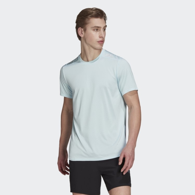Camiseta Azul Adidas Designed 4 Running