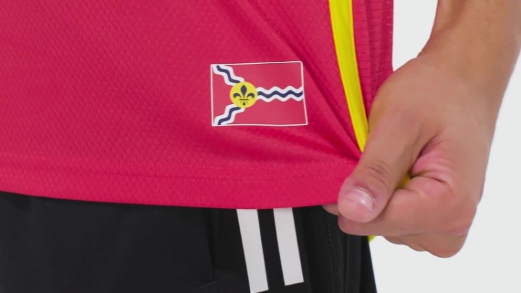 St. Louis City Sc 23/24 Home Autêntico Jersey Rosa Adidas
