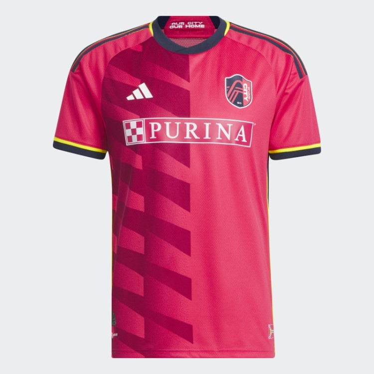 St. Louis City Sc 23/24 Home Autêntico Jersey Rosa Adidas