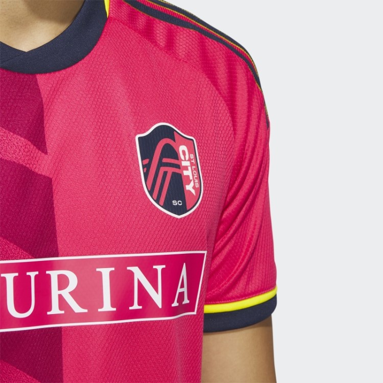 St. Louis City Sc 23/24 Home Autêntico Jersey Rosa Adidas