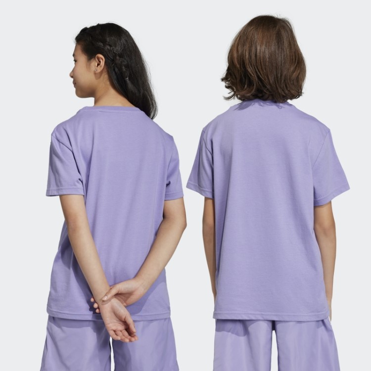 Camiseta Adidas Trefoil Lilás