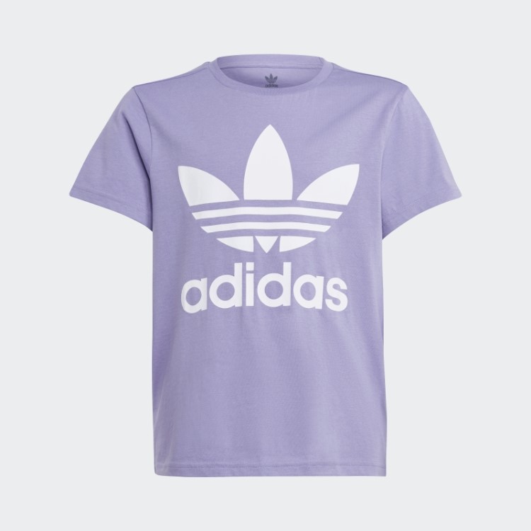 Camiseta Adidas Trefoil Lilás