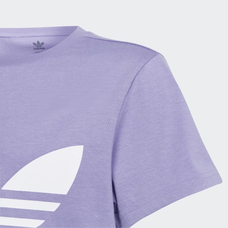 Camiseta Adidas Trefoil Lilás