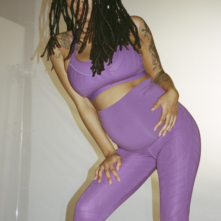 Roxo Adidas By Stella Mccartney Sutiã De Amamentação De Alto Suporte Moda