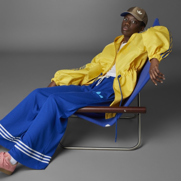Blusão Adidas Adicolor Heritage Now Com Monograma Dourado