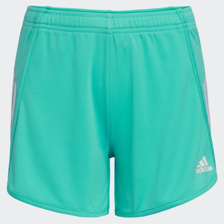 Shorts De Malha Listrada Adidas Mint Rush