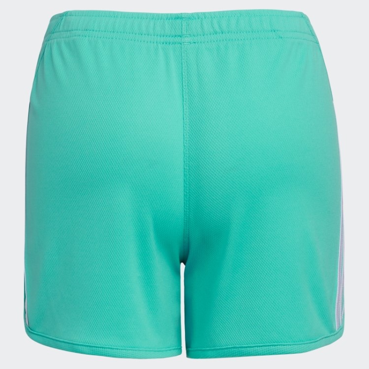Shorts De Malha Listrada Adidas Mint Rush