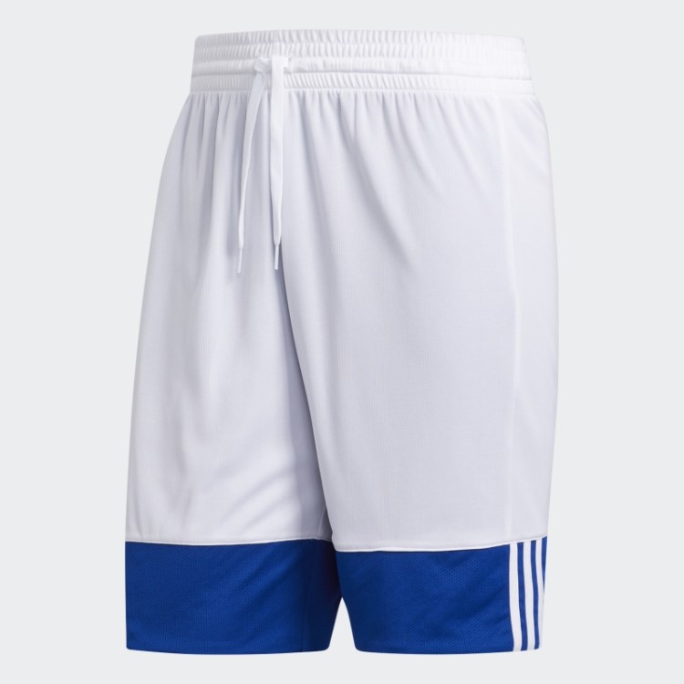 Shorts Reversíveis De Velocidade 3g Royal Adidas