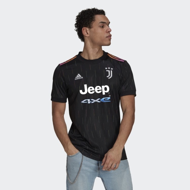 Camisa Away Da Juventus 21/22 Preta Adidas