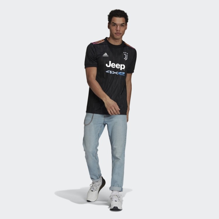 Camisa Away Da Juventus 21/22 Preta Adidas