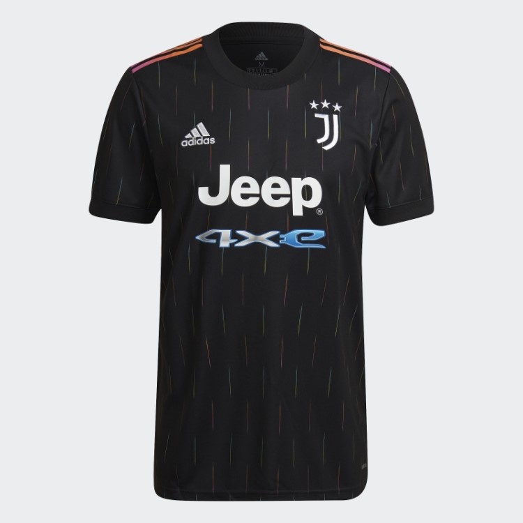 Camisa Away Da Juventus 21/22 Preta Adidas