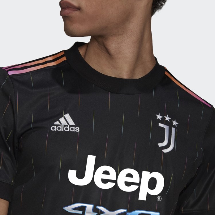 Camisa Away Da Juventus 21/22 Preta Adidas