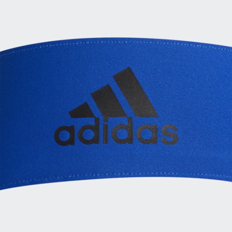 Adidas Alphaskin Faixa De Gravata Azul Médio