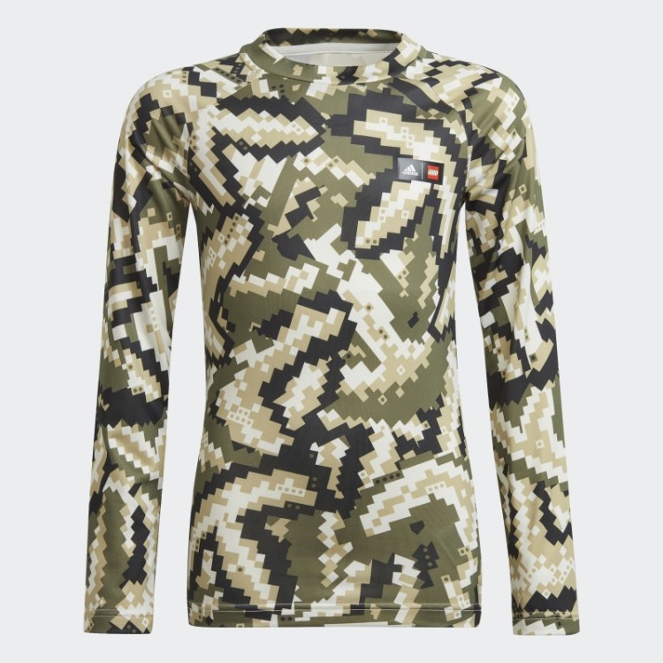 Blusa Manga Longa Adidas X Lego Baumhaus Fashion Verde Oliva