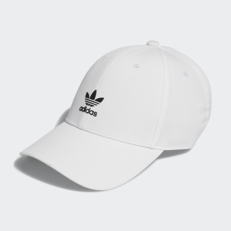 Boné Adidas Sem Costas E Stretch Fit Branco