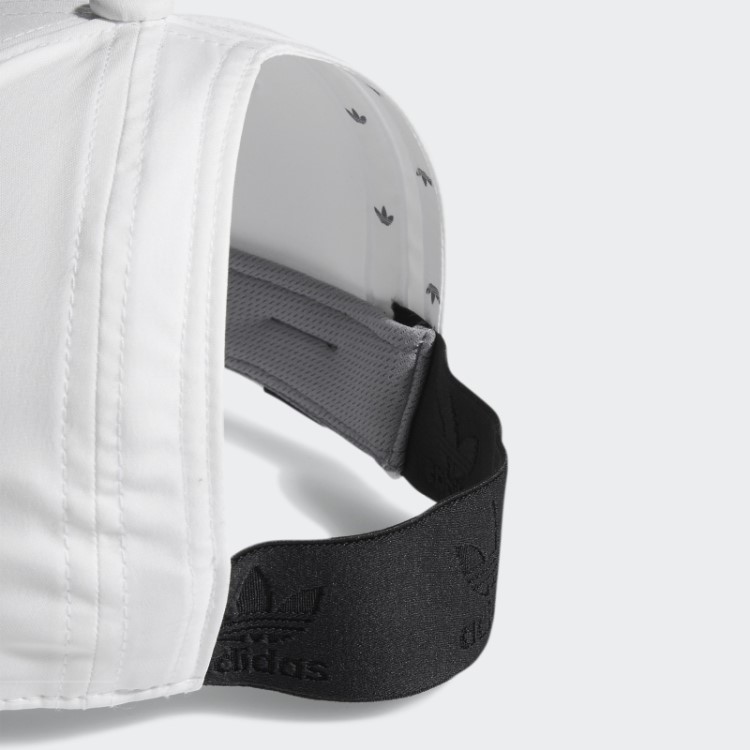 Boné Adidas Sem Costas E Stretch Fit Branco