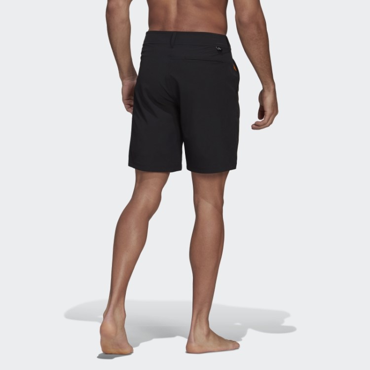 Adidas Calção De Banho De Comprimento Clássico Embalável Preto