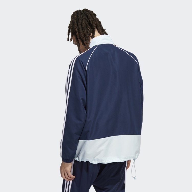Anoraque Sst Azul Marinho Adidas