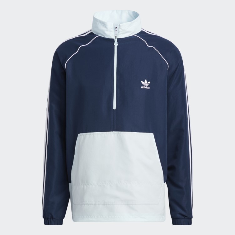 Anoraque Sst Azul Marinho Adidas