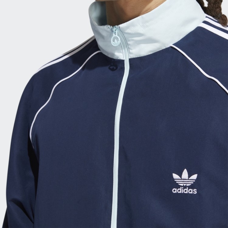 Anoraque Sst Azul Marinho Adidas