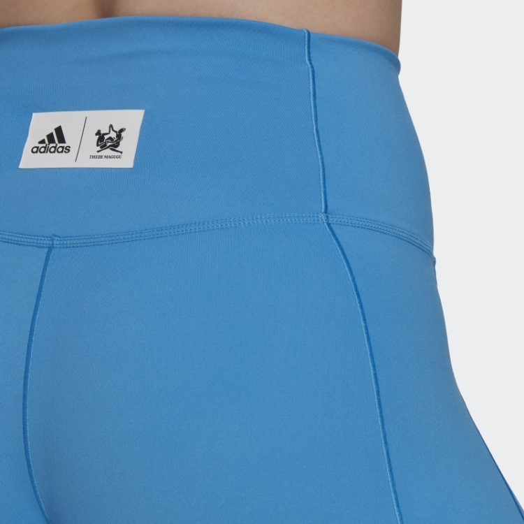 Legging Azul Adidas Thebe Magugu Studio 7/8