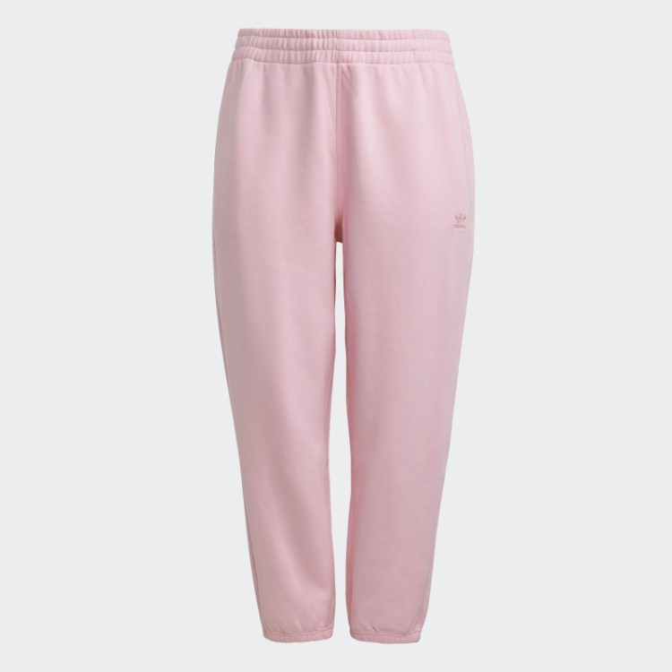 Joggers De Lã Essenciais (tamanho Grande) Adidas Rosa Verdadeiro