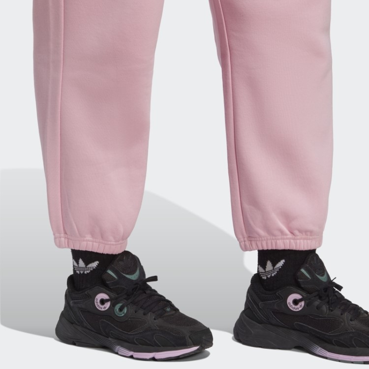 Joggers De Lã Essenciais (tamanho Grande) Adidas Rosa Verdadeiro