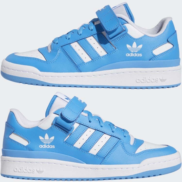 Sapato Baixo Adidas Forum Azul