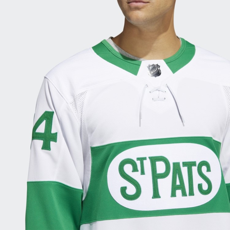 Camisa Auston Matthews Toronto St Pats Branca Adidas