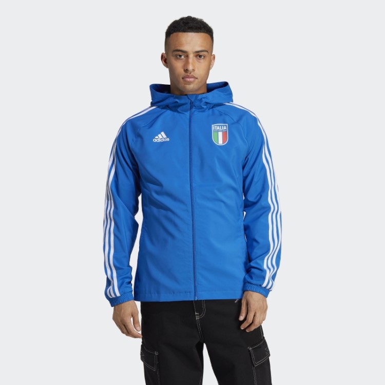 Blusão Adidas Azul Itália