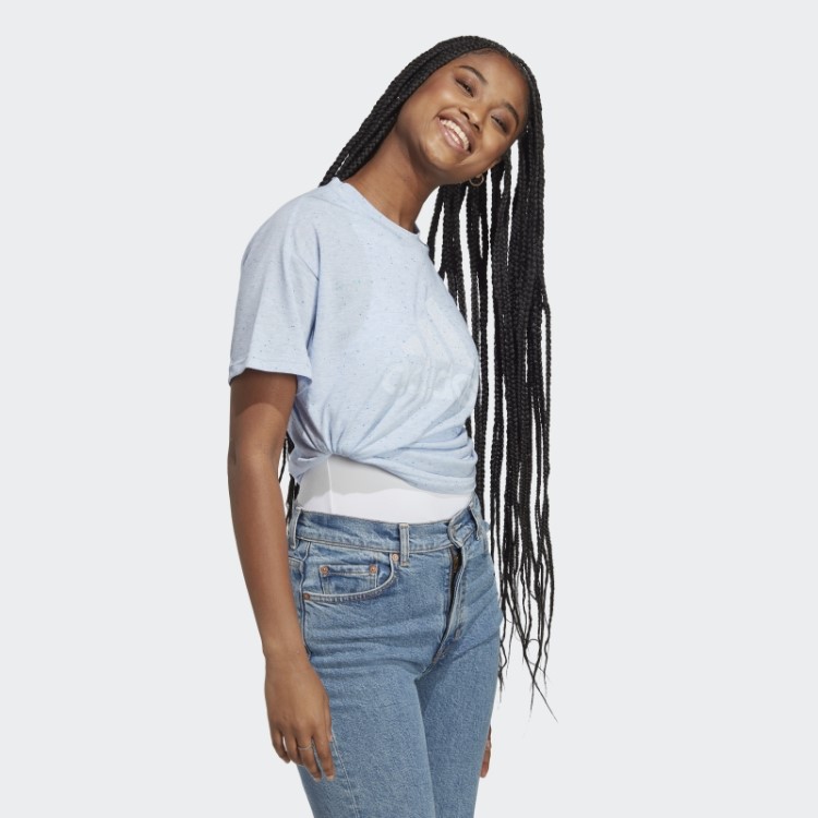 Blue Dawn Mel Adidas Future Icons Winners 3.0 Tee Hot
