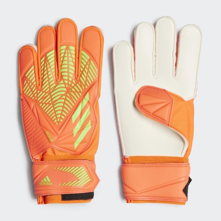 Predador Edge Match Luvas Vermelhas Adidas