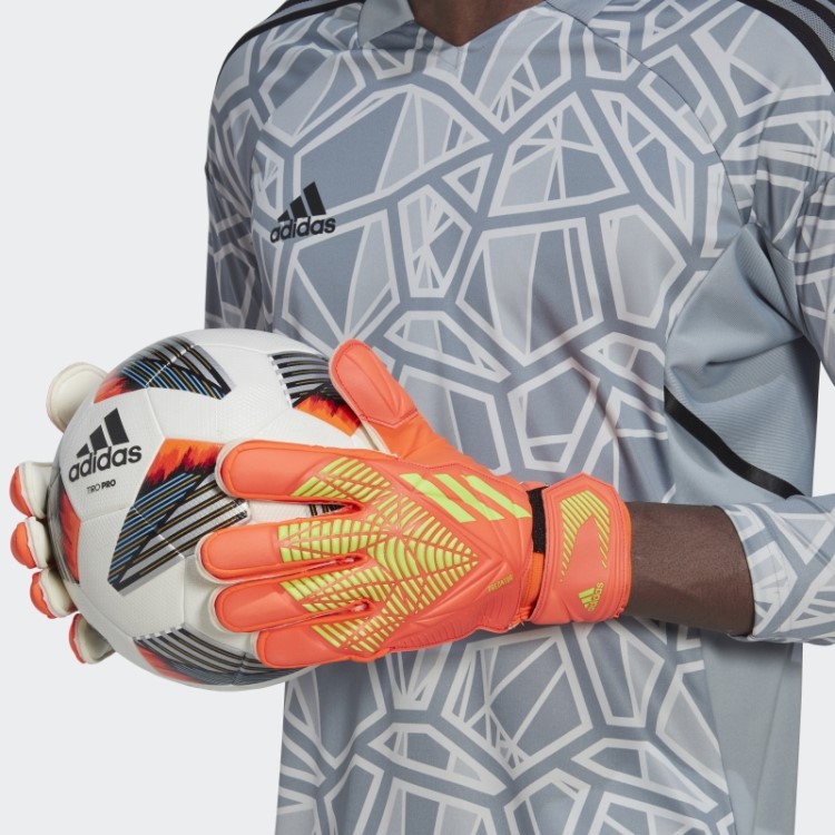Luvas Predador Edge Match Vermelho Adidas