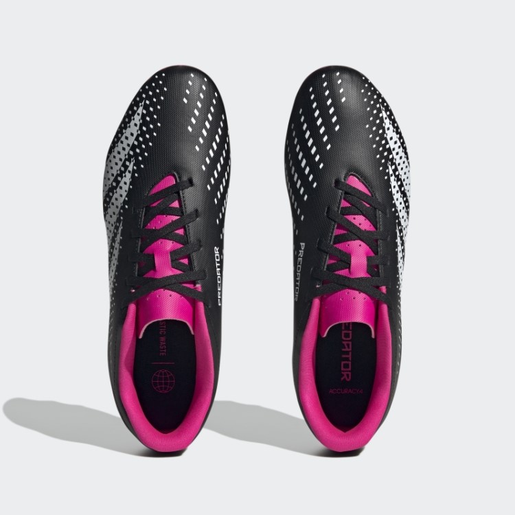 Precisão Do Predador.4 Botas De Chão Flexíveis Adidas Preto