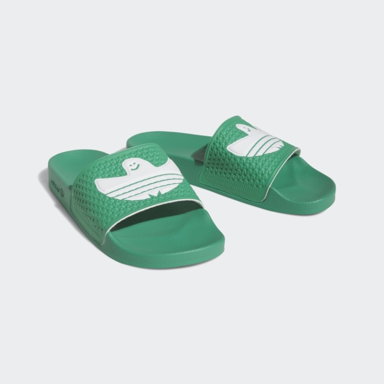 Chinelos Verdes Adidas Shmoofoil