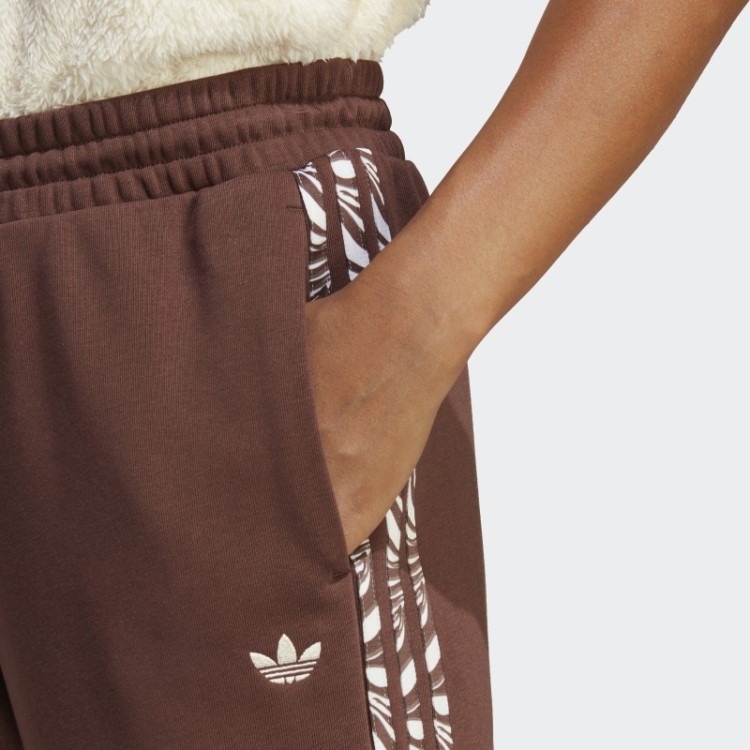 Jogger Animal Print Abstrato Adidas Ruivo
