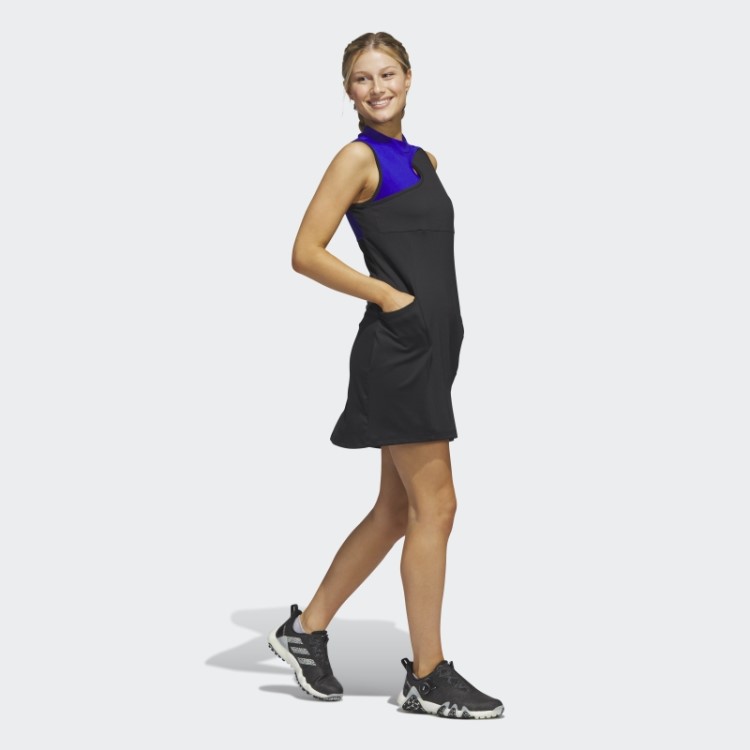 Ultimate365 Tour Vestido De Golfe Colorblocked Preto Adidas