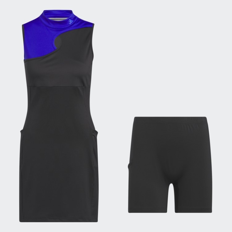 Ultimate365 Tour Vestido De Golfe Colorblocked Preto Adidas
