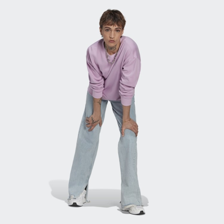 Moletom Gráfico Adidas Lilás