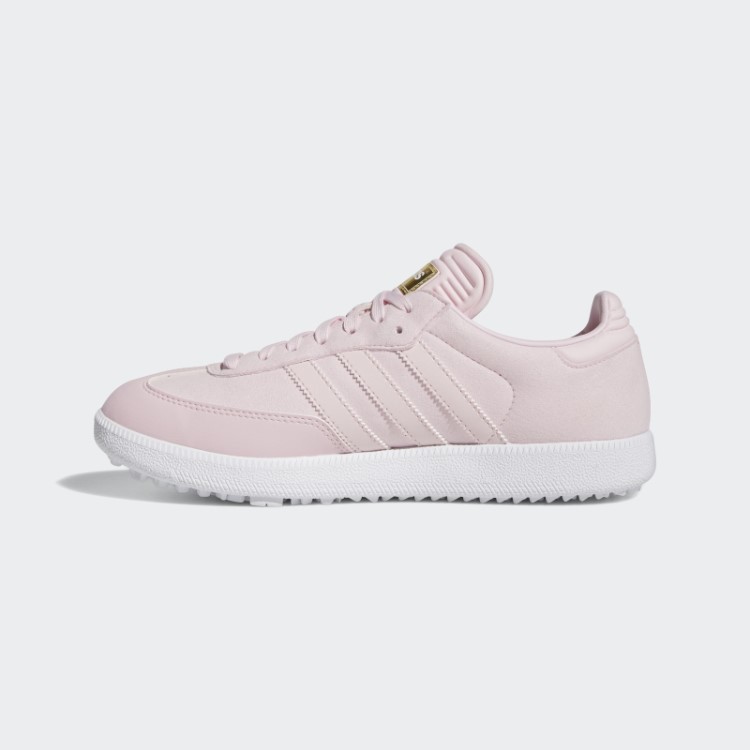 Tênis De Golfe Adidas Edição Especial Samba Sem Pontas Rosa