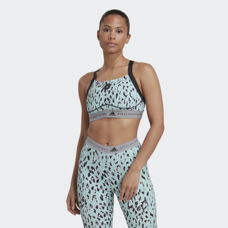 Splash Adidas By Stella Mccartney Truepurpose Sutiã Estampado Suporte Médio Moda