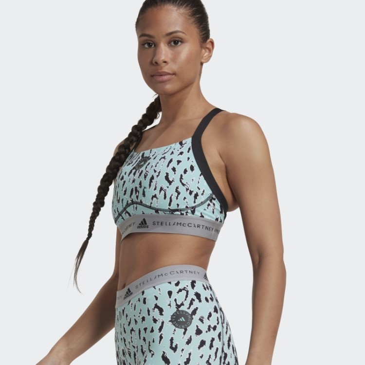 Splash Adidas By Stella Mccartney Truepurpose Sutiã Estampado Suporte Médio Moda