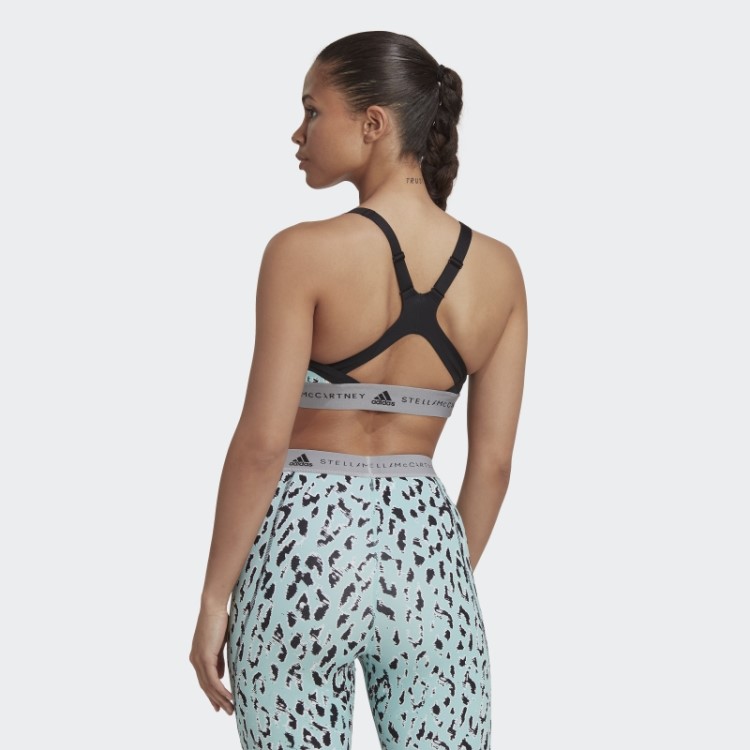 Splash Adidas By Stella Mccartney Truepurpose Sutiã Estampado Suporte Médio Moda