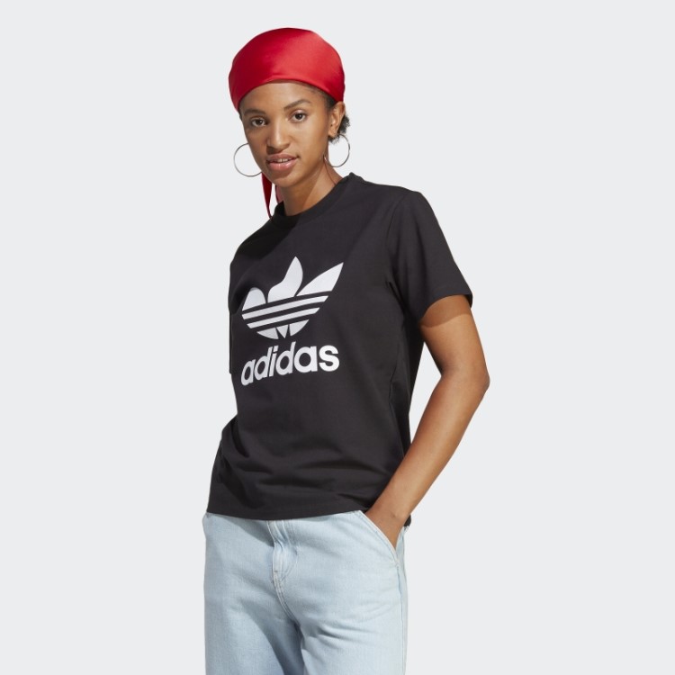 Camiseta Adidas Adicolor Classics Preta Trefoil