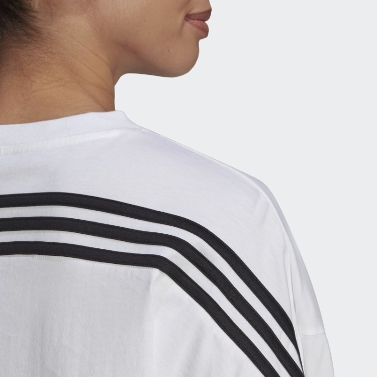 Adidas Sportswear Future Icons T-shirt Com As 3 Riscas Hot White